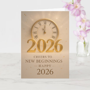 Golden Horizons – New years 2026 Card
