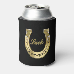 Golden horseshoe can cooler