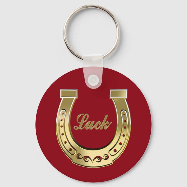 Golden horseshoe keychain (Front)