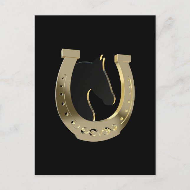 Golden horseshoe postcard (Front)