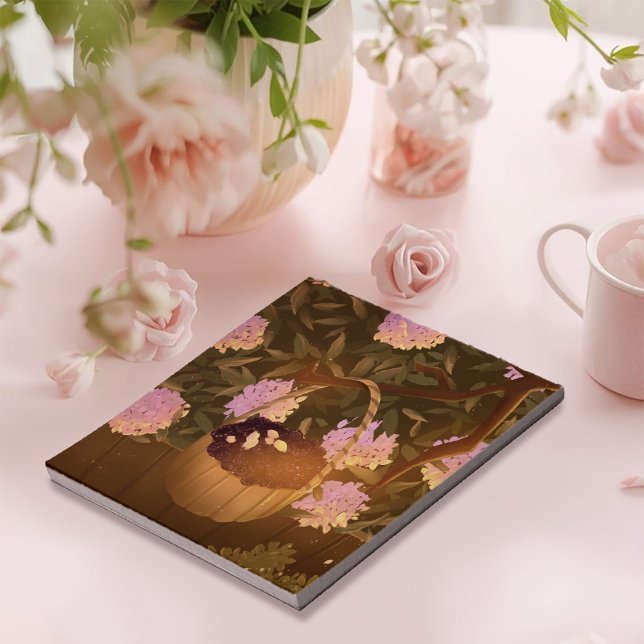 Golden Hour Blackberry Basket Notepad (Creator Uploaded)