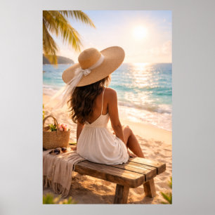 Golden Hour Bliss Poster