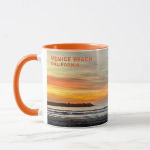Golden Hour Sunset - Venice Beach, CA Mug