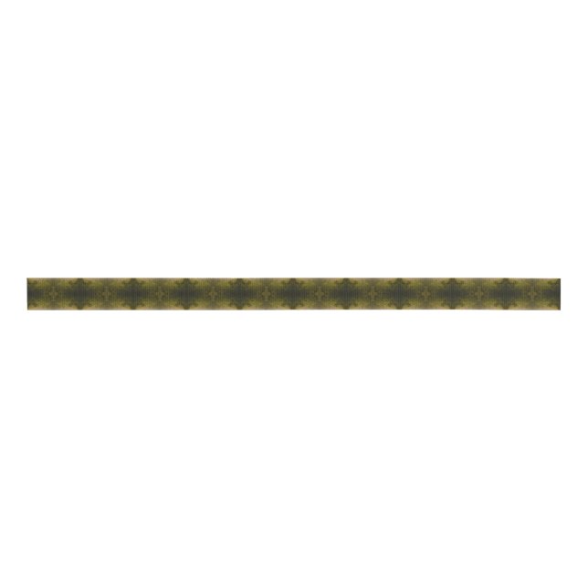 Golden Hour Trees Grosgrain Ribbon (Front)