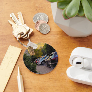 Golden Hour Urban Keychain – Customizable