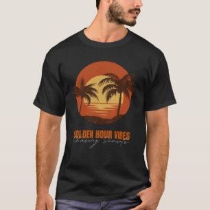 Golden hour vibes chasing sunset T-Shirt