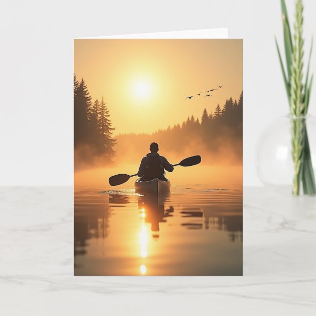 Golden Hour Voyage Card (Front)