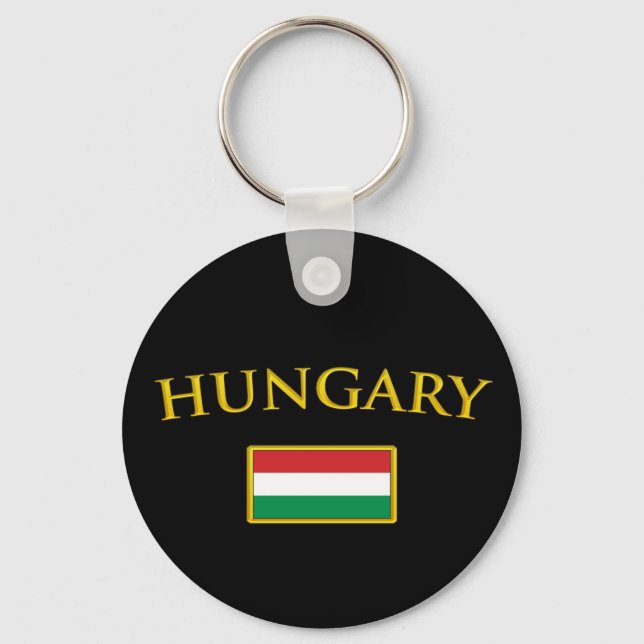 Golden Hungary Keychain (Front)