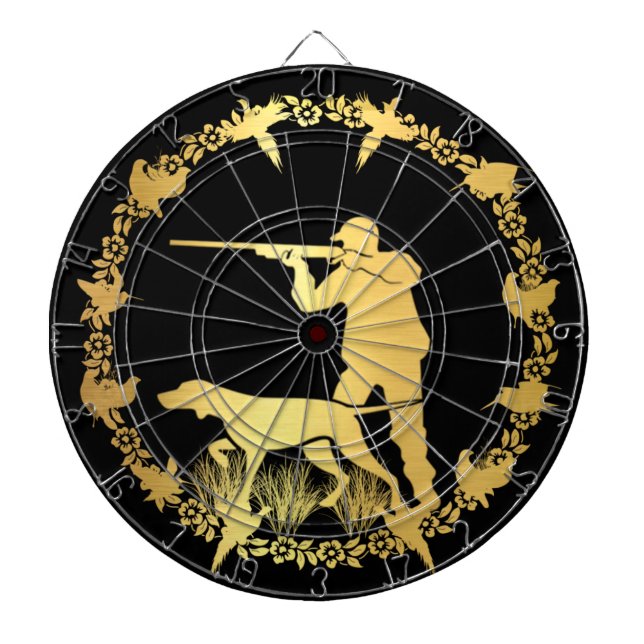 Golden hunter dartboard (Front)