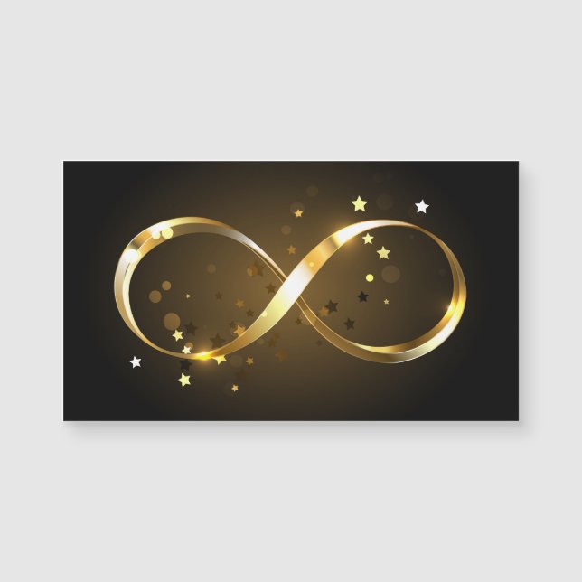 Golden Infinity Symbol (Front)