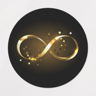 Golden Infinity Symbol