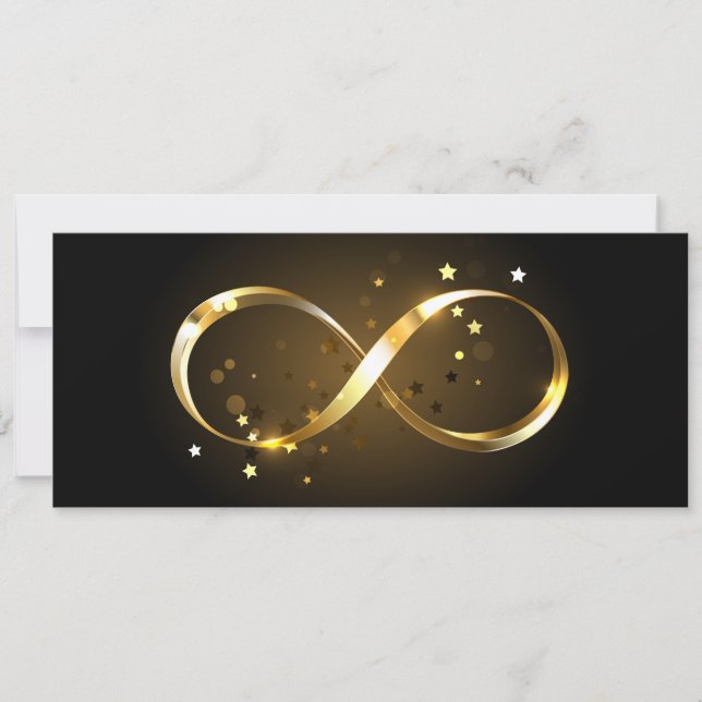 Golden Infinity Symbol Announcement (Front)