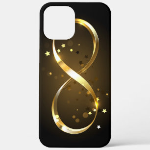 Golden Infinity Symbol iPhone 12 Pro Max Case