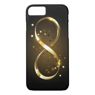 Golden Infinity Symbol Case-Mate iPhone Case