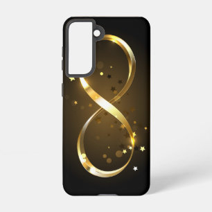 Golden Infinity Symbol Samsung Galaxy Case