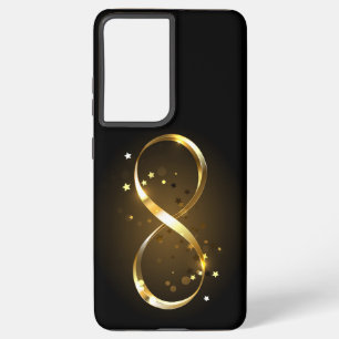 Golden Infinity Symbol Samsung Galaxy Case