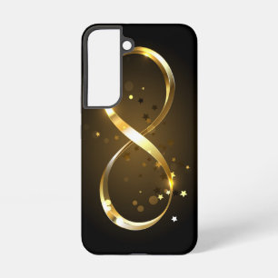 Golden Infinity Symbol Samsung Galaxy Case