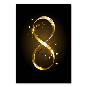 Golden Infinity Symbol Table Number
