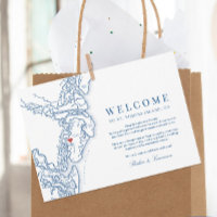 Golden Isles Georgia Map Wedding Welcome Itinerary