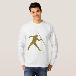 Golden Javelin Throw Long Sleeve T-Shirt