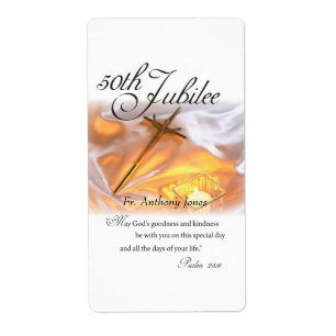 Golden Jubilee Religious Life, Cross Candle