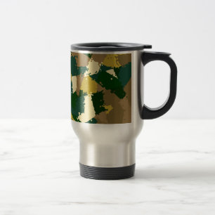 Golden Jungle Camo Travel Mug