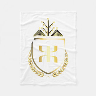 Golden Kabyle Fleece Blanket