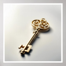 Golden Key with Intricate Designs 4_