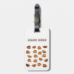 Golden Kisses Luggae Tags