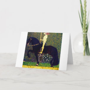 Golden Knight, Gustav Klimt Card