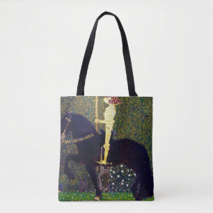 Golden Knight, Gustav Klimt Tote Bag