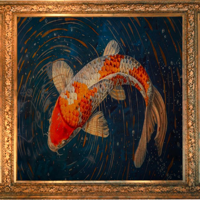 Golden Koi Decoupage Tissue Paper (Creator Uploaded)