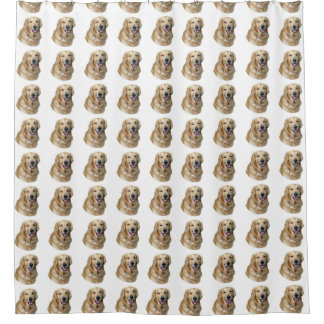Golden Labrador dog pattern