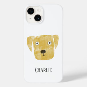 Golden Labrador Retriever Dog Personalized Case-Mate iPhone 14 Case
