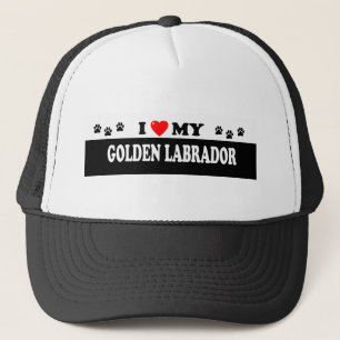 GOLDEN LABRADOR TRUCKER HAT