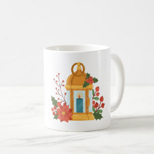 Golden Lantern Mug   Inspirational Quote Mug