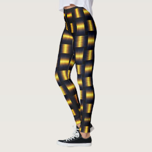 Golden Lattice 2 Leggings