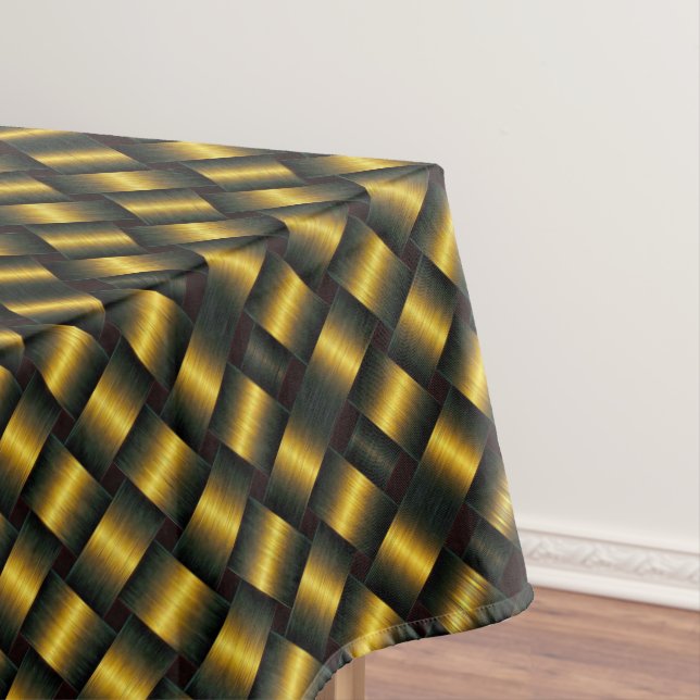 Golden Lattice 8 Tablecloth (In Situ)