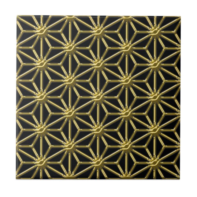Golden lattice tile (Front)