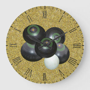 Golden Lawn Bowls, Wall Clock
