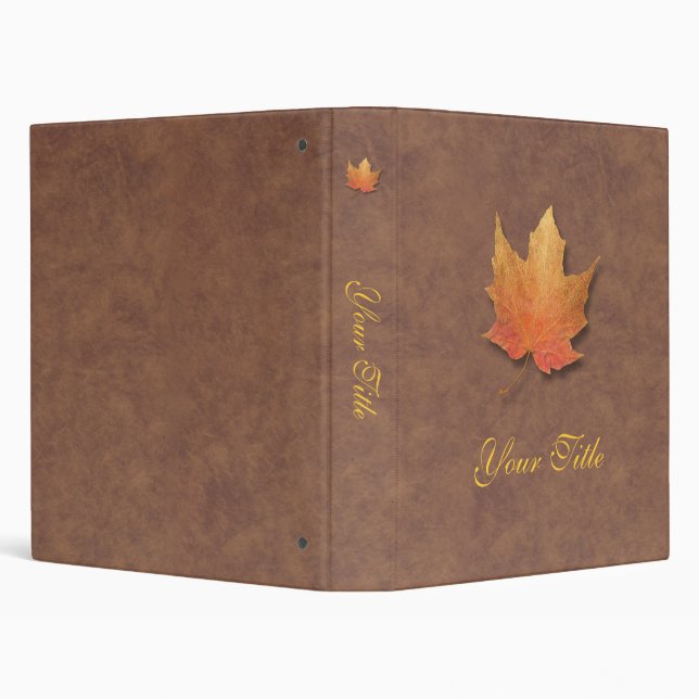 Golden Leaf Binder (Background)