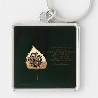 Golden Leaf Keychain