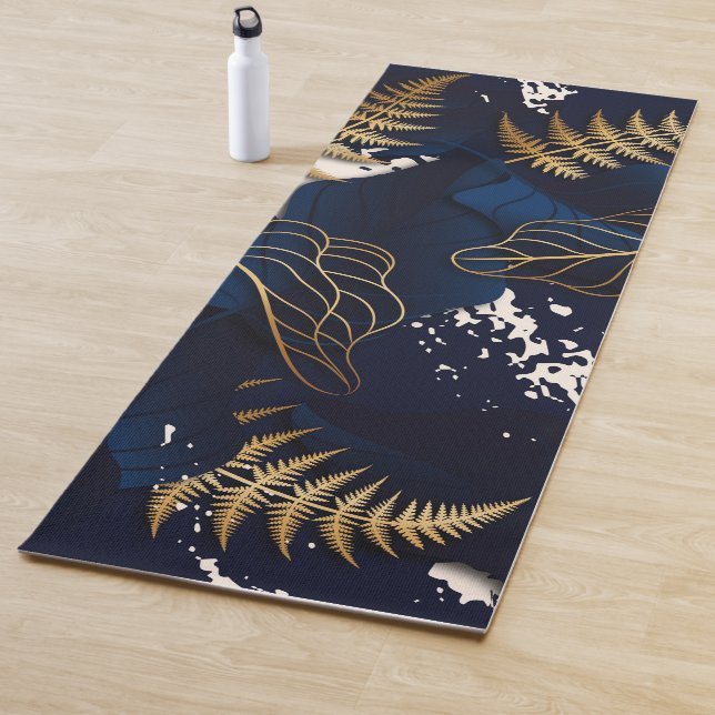 Golden Leaf Yoga Mat (In Situ)