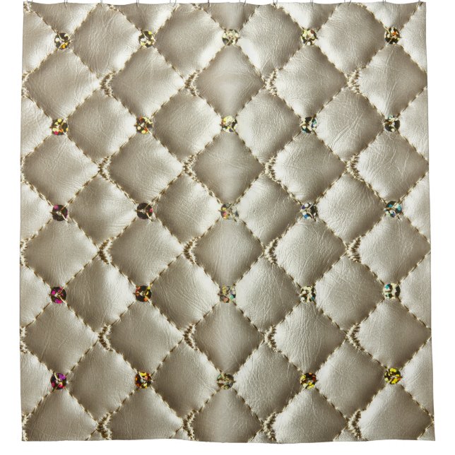 Golden Leather: Luxurious Background Texture (Front)