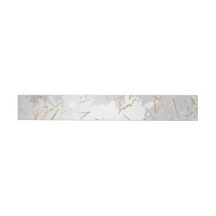 Golden Leaves 3 Wrap Around Label