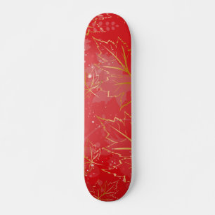 Golden Leaves 6 Skateboard