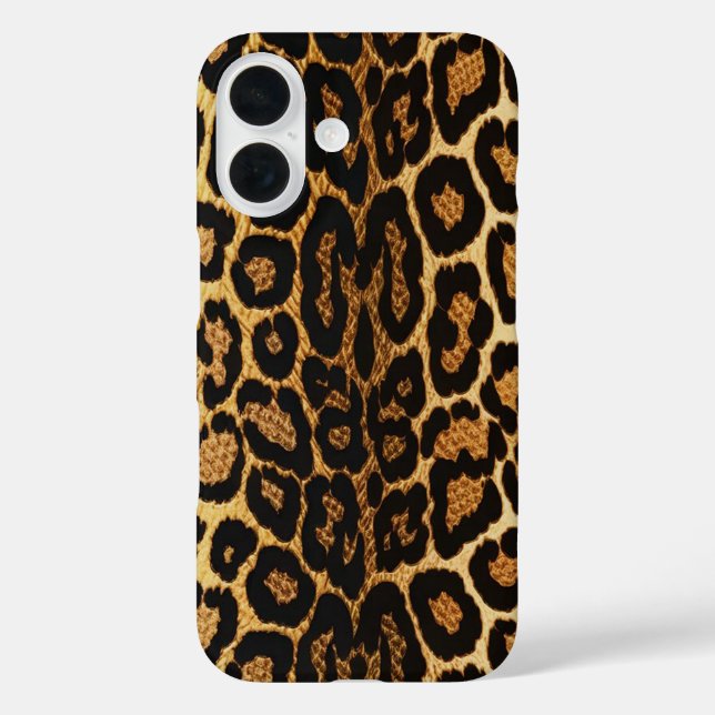 Golden Leopard Chic  🐆 Case-Mate iPhone Case (Back)