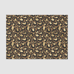 Golden Leopard Pattern Tissue Paper