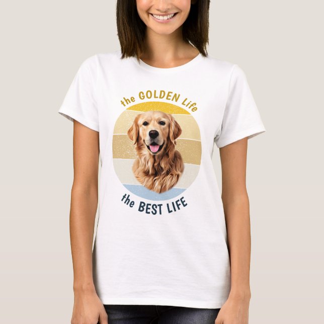 Golden Life est le T-shirt rétro Best Life (Devant)