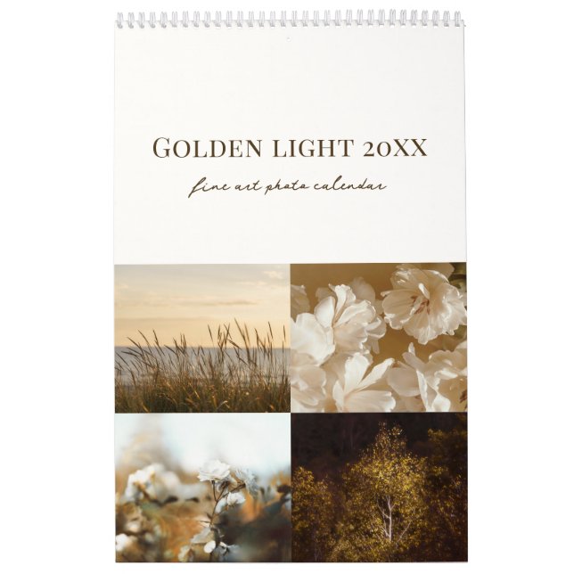 Golden Light calendar (medium) (Cover)